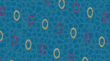 Organik desenli yüzey giriş stili video film sanatı ile soyut arkaplan tasarımı