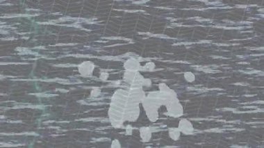 Yaratıcı video düzenleme film tasarımı için benzersiz hareket grafikleri biçimi giriş hareketi video pro