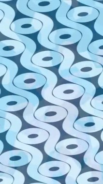 Benzersiz video giriş tasarımı projeleri için detaylı yüzey kalıbı film animasyon stili grafik girişi