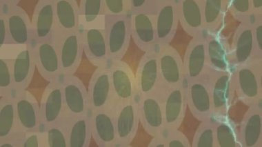 Dijital doku yüzey tasarım biçimi ile modern video animasyonu için gelişmiş hareket grafikleri