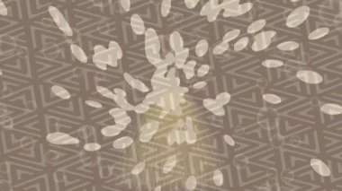 Modern medya üretimi için fütüristik dijital soyut doku sinematik tarz hareketli grafik ögesi