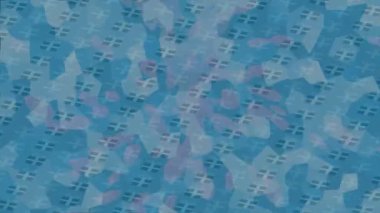 Benzersiz dijital animasyon tarzı grafikleri olan yaratıcı ortam tasarımı için yenilikçi hareket dokusu