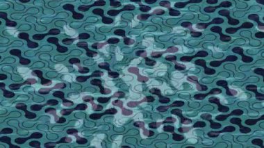 Lüks hareket projeleri için soyut tasarım stili animasyonu olan üst düzey dijital doku