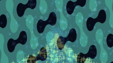 Lüks hareket projeleri için soyut tasarım stili animasyonu olan üst düzey dijital doku