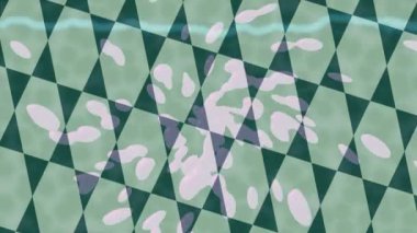 Lüks hareket projeleri için soyut tasarım stili animasyonu olan üst düzey dijital doku