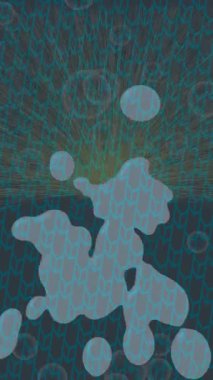 Dijital doku yüzey tasarım biçimi ile modern video animasyonu için gelişmiş hareket grafikleri