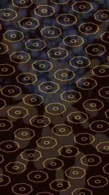 Modern medya üretimi için fütüristik dijital soyut doku sinematik tarz hareketli grafik ögesi