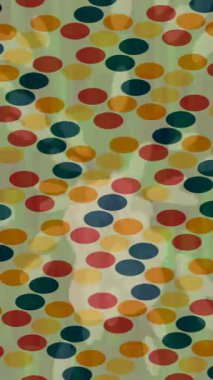 Soyut hareket desenli fütüristik video üretimi için dinamik dijital arkaplan