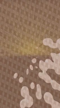 Benzersiz hareket grafikleri tasarım sanatına sahip yaratıcı film üretimi için özet bir arkaplan