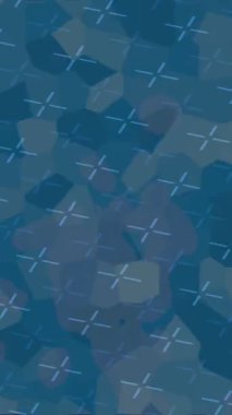 Benzersiz video giriş tasarımı projeleri için detaylı yüzey kalıbı film animasyon stili grafik girişi