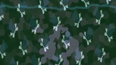 Lüks hareket projeleri için soyut tasarım stili animasyonu olan üst düzey dijital doku