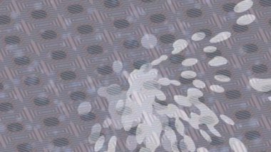 Dijital doku yüzey tasarım biçimi ile modern video animasyonu için gelişmiş hareket grafikleri