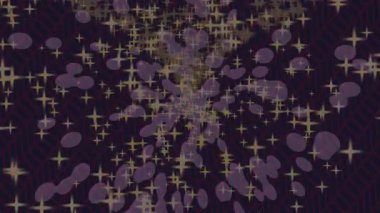 Soyut hareket desenli fütüristik video üretimi için dinamik dijital arkaplan