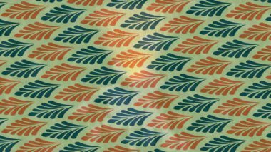 Organik desenli yüzey giriş stili video film sanatı ile soyut arkaplan tasarımı