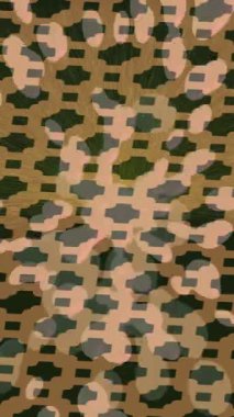 Benzersiz video giriş tasarımı projeleri için detaylı yüzey kalıbı film animasyon stili grafik girişi