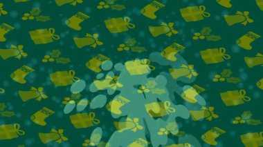 Estetik doku arkaplan tasarımı renkli hareket grafikleri ile moda film giriş profosyoneli