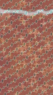 Soyut hareket desenli fütüristik video üretimi için dinamik dijital arkaplan