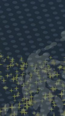 Yaratıcı video düzenleme film arkaplan tasarımı için minimalist organik hareket grafikleri