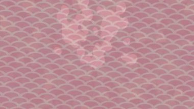 Benzersiz video giriş tasarımı projeleri için detaylı yüzey kalıbı film animasyon stili grafik girişi