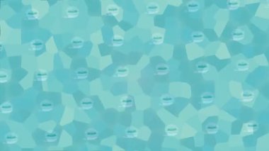 Benzersiz hareket dokusu tasarım sanatı ile profesyonel video düzenleme için modern soyut grafikler