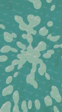 Organik desenli yüzey giriş stili video film sanatı ile soyut arkaplan tasarımı