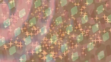 Lüks hareket projeleri için soyut tasarım stili animasyonu olan üst düzey dijital doku