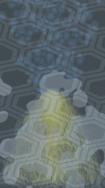 Benzersiz hareket grafikleri tasarım sanatına sahip yaratıcı film üretimi için özet bir arkaplan