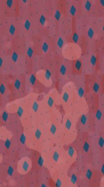 Benzersiz video giriş tasarımı projeleri için detaylı yüzey kalıbı film animasyon stili grafik girişi