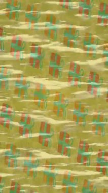 Soyut hareket desenli fütüristik video üretimi için dinamik dijital arkaplan