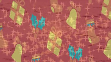 Benzersiz hareket grafikleri tasarım sanatına sahip yaratıcı film üretimi için özet bir arkaplan