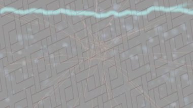 Lüks hareket projeleri için soyut tasarım stili animasyonu olan üst düzey dijital doku