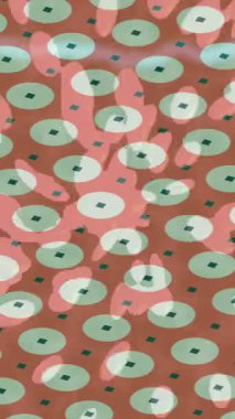 Estetik doku arkaplan tasarımı renkli hareket grafikleri ile moda film giriş profosyoneli