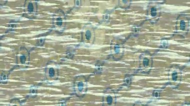 Benzersiz hareket dokusu tasarım sanatı ile profesyonel video düzenleme için modern soyut grafikler