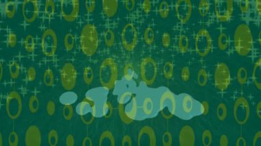 Organik desenli yüzey giriş stili video film sanatı ile soyut arkaplan tasarımı