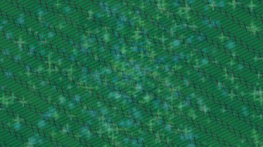 Benzersiz dijital animasyon tarzı grafikleri olan yaratıcı ortam tasarımı için yenilikçi hareket dokusu