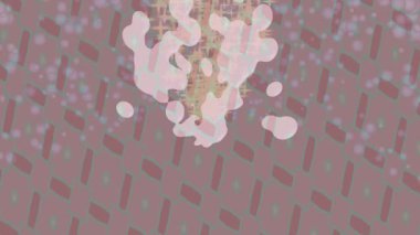 Organik desenli yüzey giriş stili video film sanatı ile soyut arkaplan tasarımı