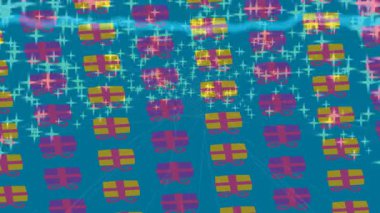 Profesyonel video projeleri sanat tarzı için organik hareketli arkaplan tasarımı