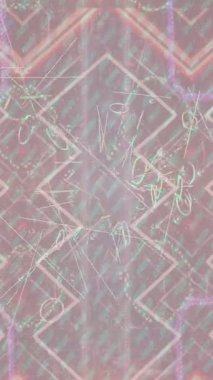 Lüks hareket projeleri için soyut tasarım stili animasyonu olan üst düzey dijital doku