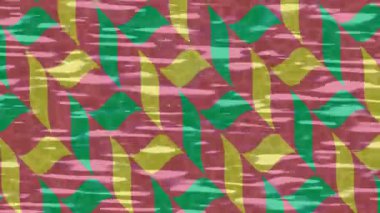 Estetik doku arkaplan tasarımı renkli hareket grafikleri ile moda film giriş profosyoneli