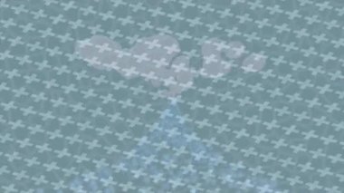 Benzersiz dijital animasyon tarzı grafikleri olan yaratıcı ortam tasarımı için yenilikçi hareket dokusu