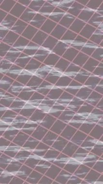 Benzersiz dijital animasyon tarzı grafikleri olan yaratıcı ortam tasarımı için yenilikçi hareket dokusu