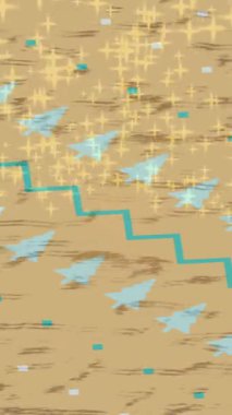 Profesyonel video projeleri sanat tarzı için organik hareketli arkaplan tasarımı