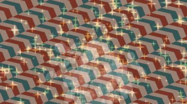 Benzersiz video giriş tasarımı projeleri için detaylı yüzey kalıbı film animasyon stili grafik girişi