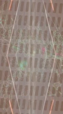 Benzersiz dijital hareket grafiklerine sahip yaratıcı sinematik projeler için yumuşak animasyon yüzeyi