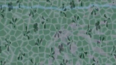 Soyut hareket desenli fütüristik video üretimi için dinamik dijital arkaplan