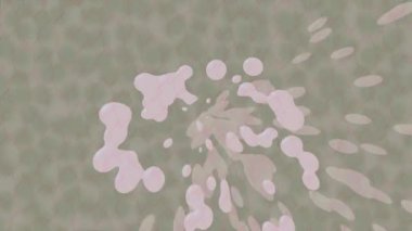 Profesyonel video projeleri sanat tarzı için organik hareketli arkaplan tasarımı