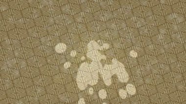 Estetik doku arkaplan tasarımı renkli hareket grafikleri ile moda film giriş profosyoneli