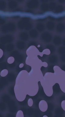 Lüks hareket projeleri için soyut tasarım stili animasyonu olan üst düzey dijital doku