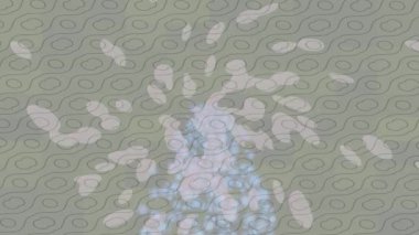 Modern medya üretimi için fütüristik dijital soyut doku sinematik tarz hareketli grafik ögesi