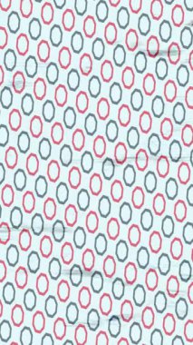 Benzersiz video giriş tasarımı projeleri için detaylı yüzey kalıbı film animasyon stili grafik girişi